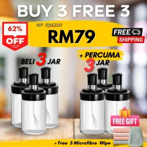 SET 3 FREE 3 JAR